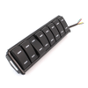HMI 482CRM-WAY-8 8 Position CAN Switch J1939 Tri-Color Leads -- 80156 - Image