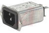 APPLIANCE INLET WITH FILTER 15A - 70080226 - Allied Electronics, Inc.