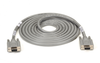 10FT F/F DB9 9-Conductor Straight-Wire Stranded Cable EMI/RFI Hood -- EGM12D-0010-FF - Image