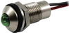 Panel Indicator, Green, 8.1Mm, 120Vac; Led Color Vcc (Visual Communications Company) - 40AH1843 - Newark, An Avnet Company
