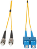 Patch Cable, Duplex Sm, Sc-St, 16Ft, Yel; Connector Type A Eaton Tripp Lite - 53M1679 - Newark, An Avnet Company