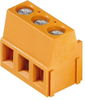 Tb, Wire To Brd, 4Pos, 14Awg, Orange; Pitch Spacing Weidmuller - 44T9190 - Newark, An Avnet Company