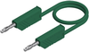 Test Lead, 4Mm Banana Plug, Green, 1.5M; Test Connector Type A Hirschmann Test And Measurement - 71AC1047 - Newark, An Avnet Company
