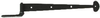 Bean Style Strap Hinge with Carriage Bolts - 778340 - HardwareSource, Inc.