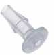 Barbed Plug, 5/32 Tubing ID, PVDF, 10 Per Pack -- GO-31220-24