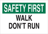 Fall Protection Sign - 25632 - Brady Corporation