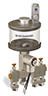 Levelux Clear View Multiple Feed Electro Lubricator, 9 oz Acrylic Reservoir, 3 Feeds, 1/8