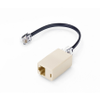This adapter cable in conjunction with a Belden terminal cable with RJ45 connector allows a local connection from an external management station to the serial interface of a network device. -- Adapter Cable, RJ11/RJ45