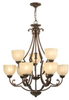 Mid. Chandeliers-Glass Up - 319165 - Light Center (The)