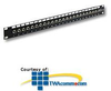 ICC Fiber Optic Patch Panel - 24 Simplex ST, Metal or.. - ICFORPPAT1 - TelephoneStuff.com