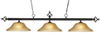 190-14-GB-G6 Island/Pool Table-3 Light Bar - 638199 - Capital Lighting, Inc.