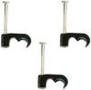 Cable Clip, 10Mm, Polyethylene, Black Rohs Compliant Pro Elec - 45AJ6798 - Newark, An Avnet Company