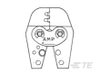 Hand Crimping Tools - 752857-1 - TE Connectivity