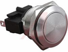 Switch, Pushbutton, low; vandal resistant; 21.5mm - 70099278 - Allied Electronics, Inc.