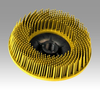 3M Scotch-Brite Ceramic BD-ZB Bristle Disc - Medium Grade - Threaded Arbor Attachment - 4 1/2 in Outside Diameter - 24538 - 048011-24538 - R. S. Hughes Company, Inc.