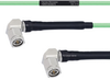 Temperature Conditioned Low Loss RA TNC Male to RA TNC Male Cable LL142 Coax in 200 cm - FMHR0170-200CM - Fairview Microwave Inc.