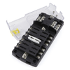 Blue Sea Systems 5032 ST Blade Split Bus Fuse Block, 12 Circuits, 30A-100A - Bulk Packaging -- 78163B - Image