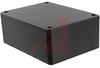 Case; Polystyrene Plastic; 4.3 in. L x 3.2 in. W; Philips Head; Black; 0.16 in. - 70164344 - Allied Electronics, Inc.