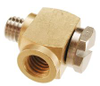 M5 Female Thread to 10-32 Male Thread Adapter Elbow - MLS-10M5 - Beswick Engineering Co., Inc.