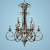 Large Chandeliers-Candle - 734392 - Capital Lighting, Inc.