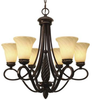 8106-6 CDB Mid. Chandeliers-Glass Up - 642137 - Capital Lighting, Inc.