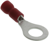 Terminal, Ring Tongue, 1/4In, Crimp, Red; Stud Size - Metric Hoffman Products - 84F279 - Newark, An Avnet Company