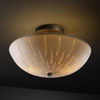 POR-8819-35-OVAL-DBRZ Semi-Flush Mts.-Bowl Style - 670667 - Capital Lighting, Inc.
