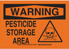 Chemical & Hazardous Material Sign - 126594 - Brady Corporation