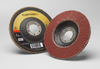 3M Cubitron II 967A Type 29 Coated Ceramic Aluminum Oxide Flap Disc - 40 Grit - 4 1/2 in Diameter - 55623 -- 051141-55623 - Image