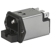IEC Appliance Inlet C14 with Filter, Fuseholder 1- or 2-pole -- 5220 - Image