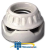 Leviton Medium Base Lampholder, Porcelain High 2-Piece - 9882 - TelephoneStuff.com