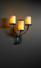 CNDL-8783-10-AMBR-MBLK Sconces-Triple Glass - 497898 - Capital Lighting, Inc.