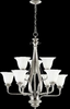 6194-9-64 Mid. Chandeliers-Glass Up - 304454 - Capital Lighting, Inc.