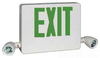 Combination Emergency Light/Exit Sign Unit -- HCXUGW - Image