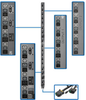 17.3kW 3-Phase Vertical PDU Strip, 208V Outlets (42 C13 & 12 C19), 0U Rack-Mount, Accessory for Select ATS PDUs -- PDU3V602D354A