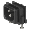 IEC Appliance Inlet C14 with Fuseholder 1- or 2-pole -- GSF1 - Image