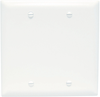 Blank Plates -- Box Mounted, Two Gang, White - TP23W - Legrand