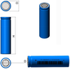 Li-ion Battery -- TP-18650HP-3.7V1500mAh - Image