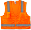 Ergodyne Glowear 8249Z High-Visibility Orange 2XL/3XL Polyester Mesh/Solid High-Visibility & Reflective Vest - 4 Pockets - Fits 52 to 58 in Chest - 720476-24017 - 720476-24017 - R. S. Hughes Company, Inc.