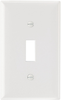 Toggle Switch Openings, One Gang, White - SP1W - Legrand