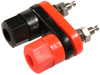 Double Binding Post, 15A Screw Black Red; Product Range Mueller Electric - 95F4767 - Newark, An Avnet Company