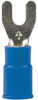Terminal, Fork, Stud 10, Crimp, Blue; Product Range 3M - 66W6318 - Newark, An Avnet Company