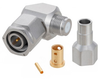Right Angle TNC Male (Plug) Precision Connector for LL142 Cable, Clamp/Solder -- FMCN1078 - Image