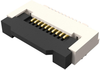 Conn, Ffc, R/a Rcpt, 18Pos, 1Row, 0.5Mm Rohs Compliant Gct (Global Connector Technology) - 30AK6126 - Newark, An Avnet Company