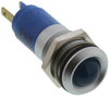 Panel Mount Indicator, Led, 14Mm, Blue, 12V; Led Color Wamco - 86T5669 - Newark, An Avnet Company