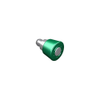 Spring Loaded Plunger, Flare-in, Large Size, With hold-open feature, Steel, Green Knob -- 56-271-2-014 - Image