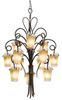 Large Chandeliers-Glass Shade - 353467 - Light Center (The)
