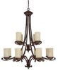 3032WB-261 Large Chandeliers-Pillar Candle - 782892 - Capital Lighting, Inc.