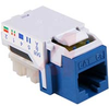 TELECOM, CAT 5E KEYSTONE JACK - BLUE - 70163015 - Allied Electronics, Inc.