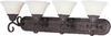 Bathroom Fixtures-Four Lights - 258600 - Light Center (The)
